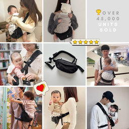 BORNBOON Hip Seat 3 in 1 Baby Carrier | Sling Bag