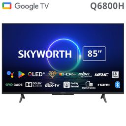 SKYWORTH QLED 4K smart wifi Google TV 85inch