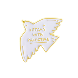 I Stand With Palestine Pin