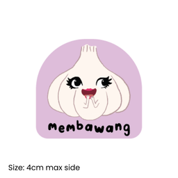 Membawang Waterproof Sticker