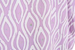 KAFTAN ABAYA DAUN WITH DIAMANTE CRYSTAL LONG SLEEVE  : LIGHT PURPLE