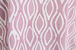 KAFTAN ABAYA DAUN WITH DIAMANTE CRYSTAL LONG SLEEVE  : PURPLE BELACAN