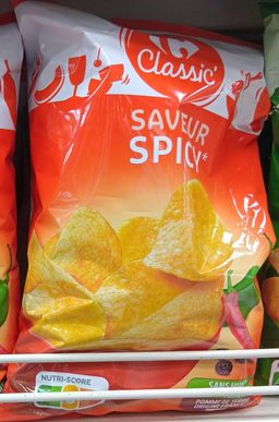 Crf Clas. Chips Spicy 135gr