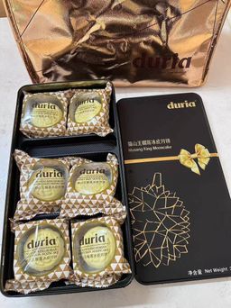 经典原味猫山王榴莲冰皮月饼