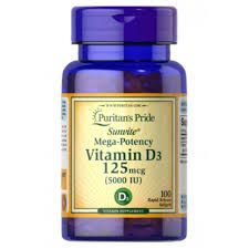 فيتامين دى3-5الاف بيوريتانز100قرص (vitamin d3)