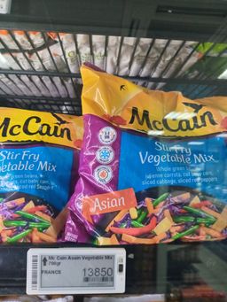 Mc cain asain vegetable mix 750gr