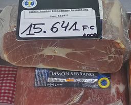 Elpozo Jambon Bloc Serrano Désossé 100gr