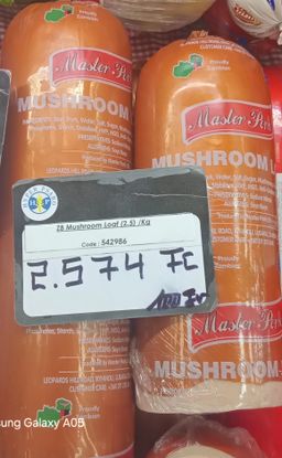 ZB Mushroom Loaf 2.5kg. 100gr