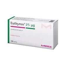 يوثيراكس25مجم100قرص (euthrox)