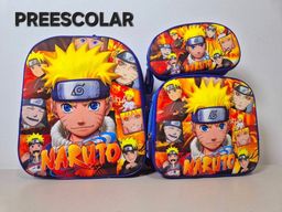 Combo mochila preescolar con luz