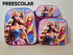 Combo mochila preescolar con luz