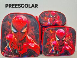 Combo mochila preescolar con luz
