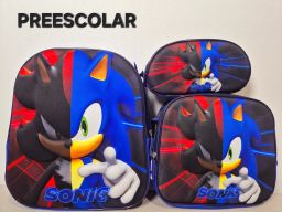Combo mochila preescolar con luz