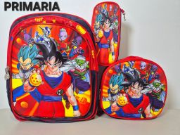 Mochilas en combo para primaria con luz 