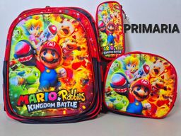 Mochilas en combo para primaria con luz 