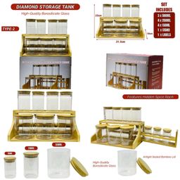 Diamond Storage Canister Set
