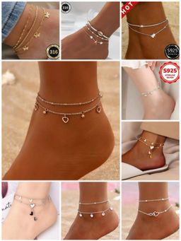 Ladies Stainless Steel Ankle Chains