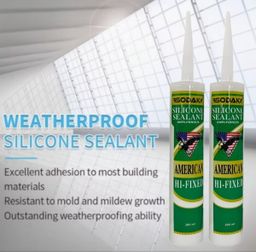 Clear Silicone Sealant 300ml