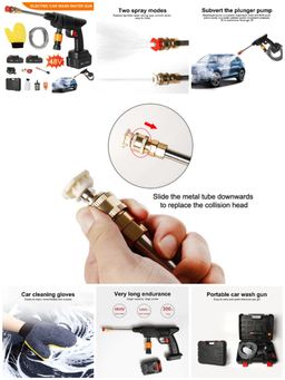 48V Portable Lithium Battery High-Pressure Cleaner