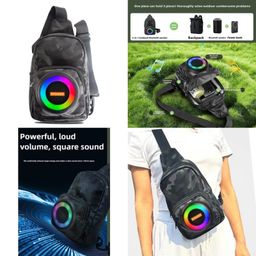 Bluetooth Speaker Sling Bag