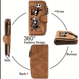 Women's Disney Jack Skellington Wallet