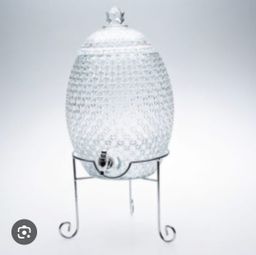 Glass Dispenser with Stand