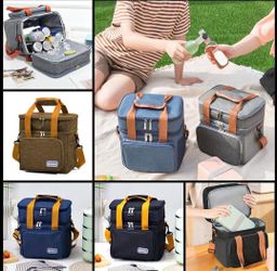 Large Capacity Lunch Cooler Bag