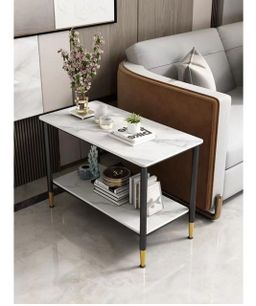 Rectangle Modern Marble Pattern Coffee Table