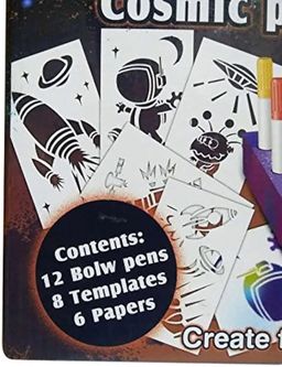 Blow Pens Kit: Magical Airbrush Art 