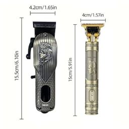 2 Piece Cordless Hair Clippers Kit