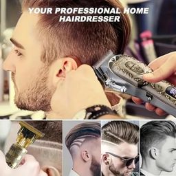 2 Piece Cordless Hair Clippers Kit