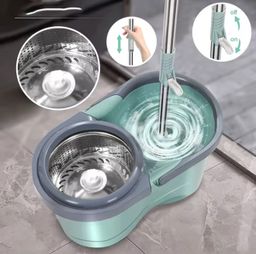 Trapeador con cubeta giratoria 