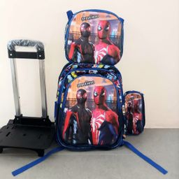 Combo mochila de primaria con carrito #1 