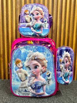 Combo mochila de primaria con carrito #1 