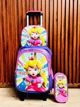 Combo de mochila premium con carrito #1