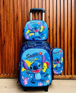 Combo de mochila premium con carrito #1