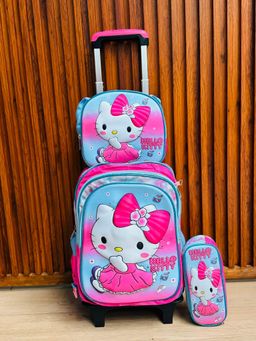 Combo de mochila premium con carrito #1