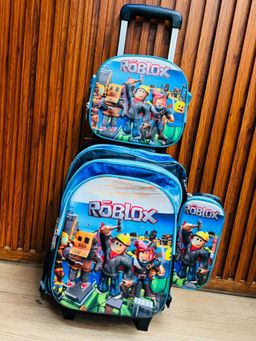 Combo de mochila premium con carrito #1