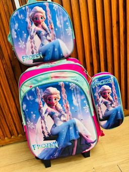 Combo de mochila premium con carrito #1