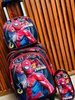 Combo de mochila premium con carrito #1