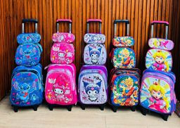 Combo de mochila premium con carrito #1