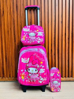 Combo de mochila premium con carrito #1