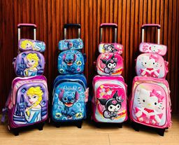 Combo de mochila premium con carrito #2