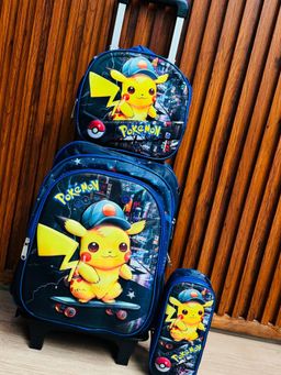 Combo de mochila premium con carrito #2