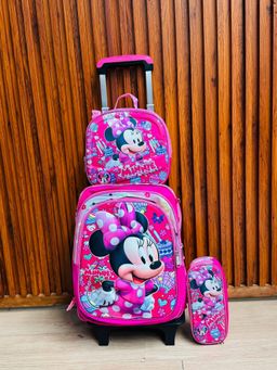 Combo de mochila premium con carrito #2