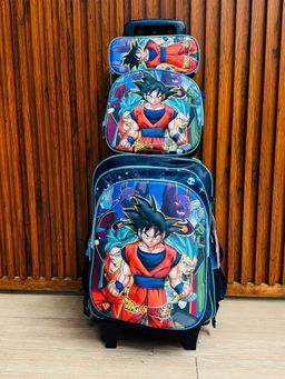 Combo de mochila premium con carrito #3