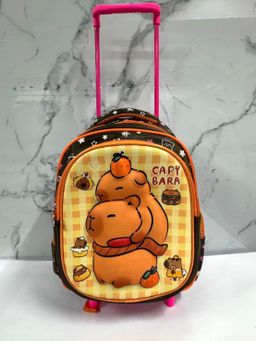 Mochila preescolar capibara 