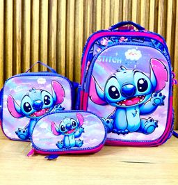 Combo mochila de primaria (solo stich)