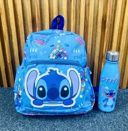 Mochila + termo preescolar de stich