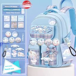 Mochila premium sanrio para secundaria 